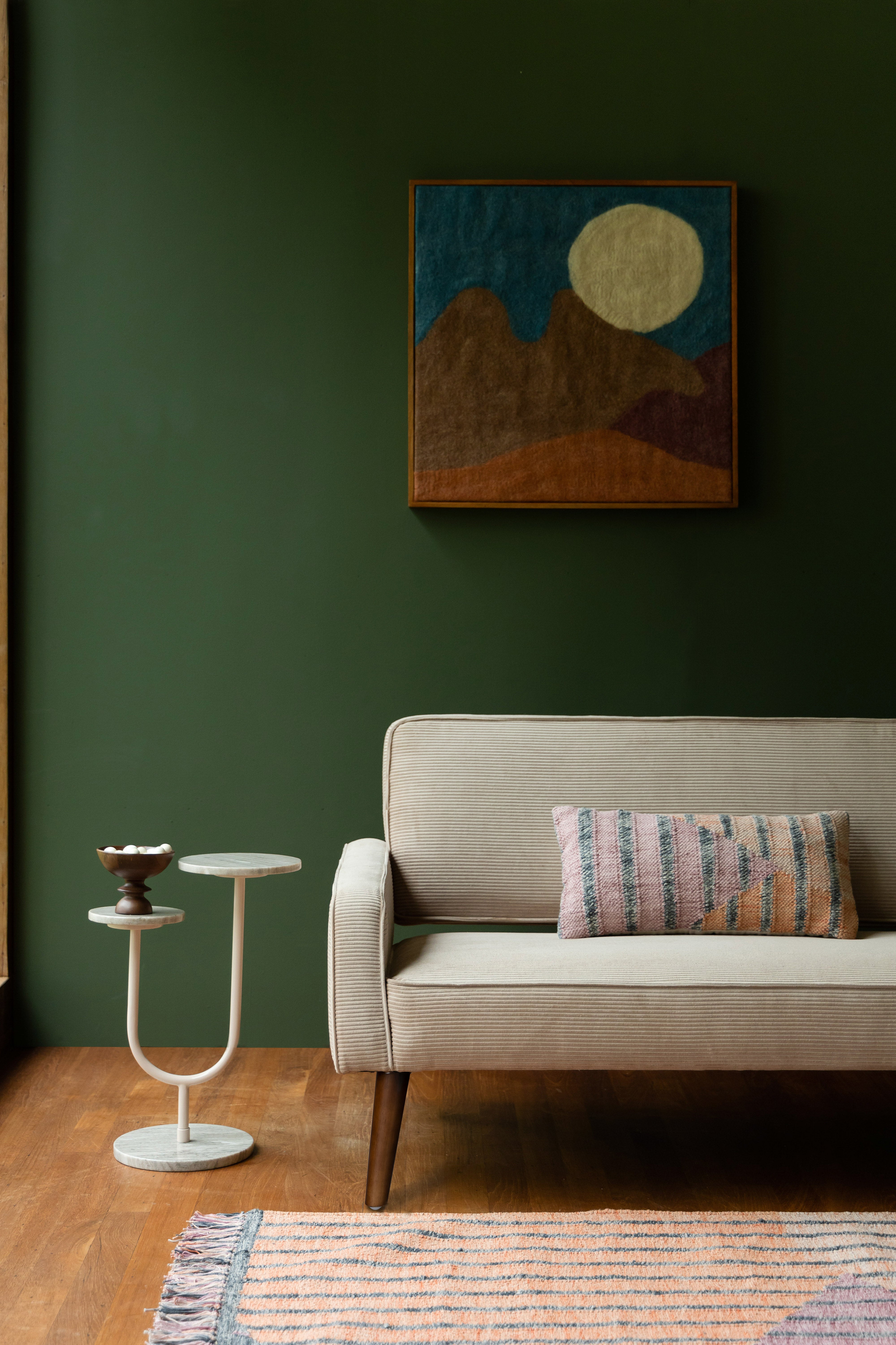 Dutchbone Chandra Handmade Scenic Wool Wall Art